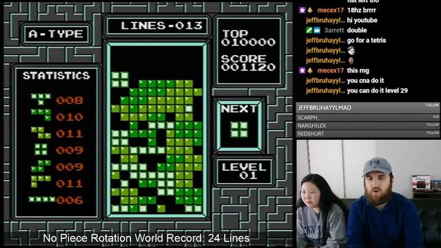 The NES Tetris No Piece Rotation World Record Explained смотреть онлайн