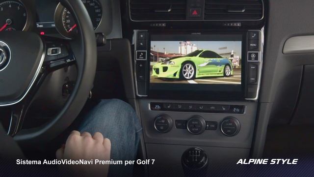 Alpine Style Sistema Di Navigazione Per Volkswagen Golf 7