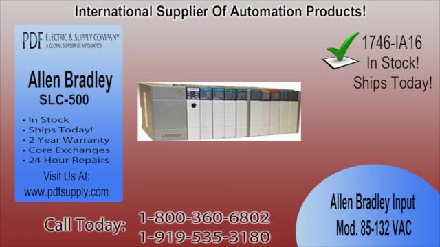 1746-IA16 | Allen Bradley SLC-500 | In Stock! Call 800.360.6802 смотреть онлайн