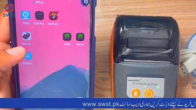 Goojprt-210 | Portable Bluetooth Thermal Printer | 58mm | Complete Review смотреть онлайн