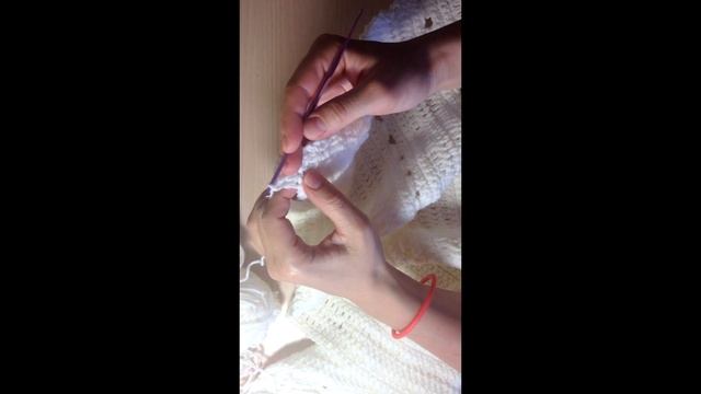 Простой и красивый детский плед крючком. Вариант узора №2. Для начинающих. смотреть онлайн