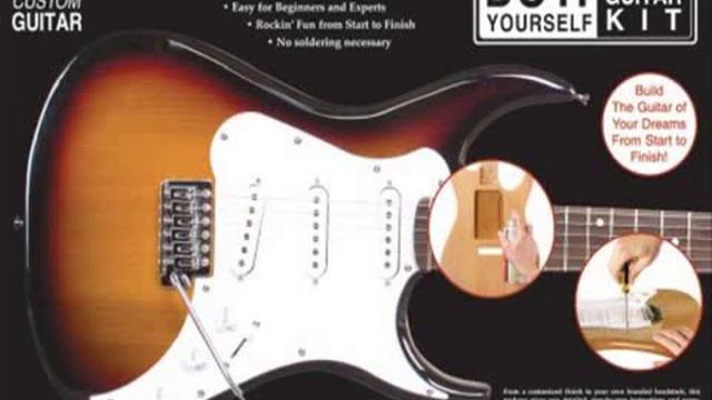 AXL Do-It-Yourself Electric Guitar Kit смотреть онлайн