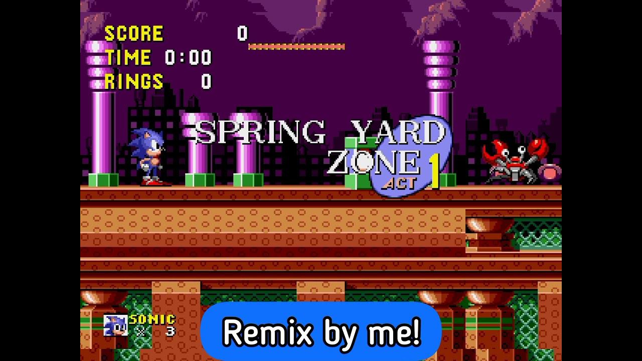 Spring Yard Zone Sonic 1 remix (cover) by me! Sonic The Hedgehog 1 music OST! #sonicthehedgehog смотреть онлайн
