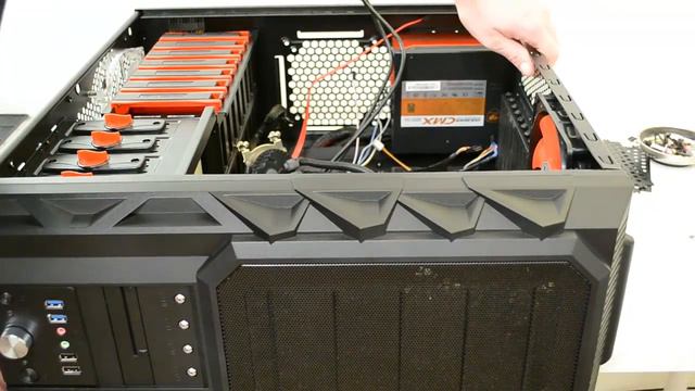 CaseCom CL-86 HALCONES Full Tower Case Component Installation смотреть онлайн