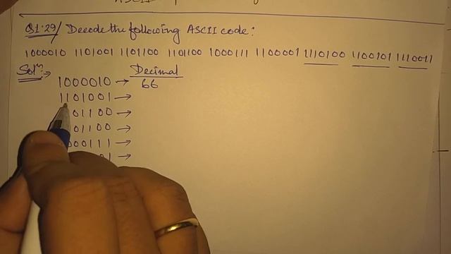 Q. 1.29: Decode the following ASCII code: 1010011 1110100 1100101 1110110 1100101 0100000 1001010 смотреть онлайн