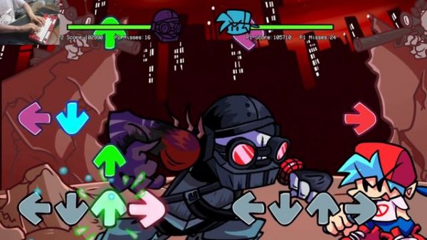 [FNF]VS online Hank Accelerant  FXXKED DIFF OLDINPUT CLEAR!!! BUT BOTH SIDE :)