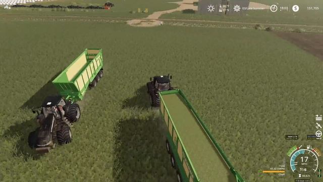 West Texas Multiplayer - Episode 8 - Corn Silage Time - Farming Simulator 19 смотреть онлайн