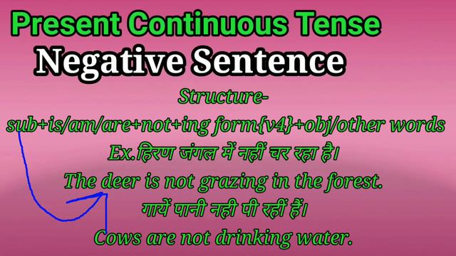 Present Continuous Tense смотреть онлайн