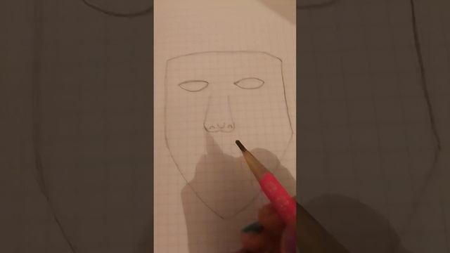 как легко и красиво нарисовать лицо♥️? смотреть онлайн
