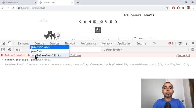 Hack Google Chrome Dino Game For Unlimited Score смотреть онлайн