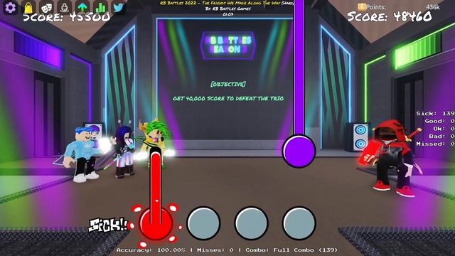 (Roblox) Funky Friday: RB Battles Update “The Friends We Made Along The Way”. 100% PFC смотреть онлайн