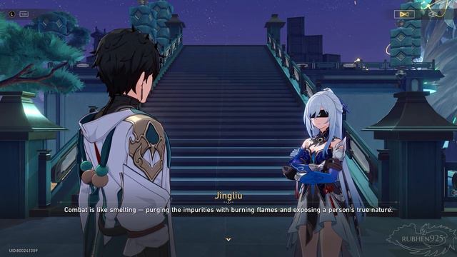 Honkai Star Rail 1.4 - Jingliu Companion Mission (Clouds Leave No Trace) смотреть онлайн