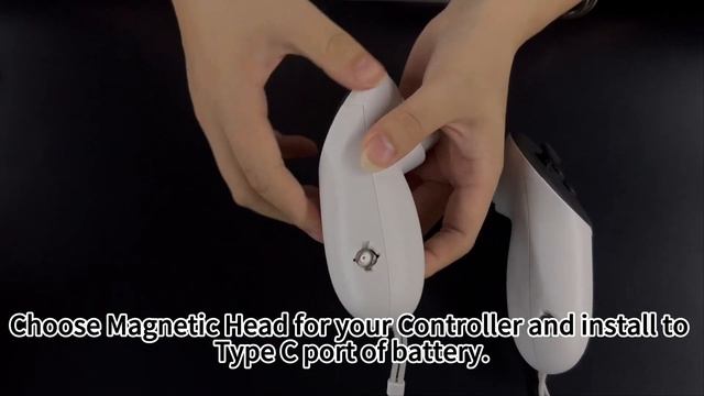 EJGAME Magnetic Fast Charger Dock Compatible With Meta/Oculus Quest 3