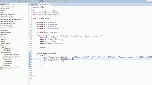 Bukkit/Spigot Programmieren ✦ MySQL Verbindungen [ShortByte] смотреть онлайн