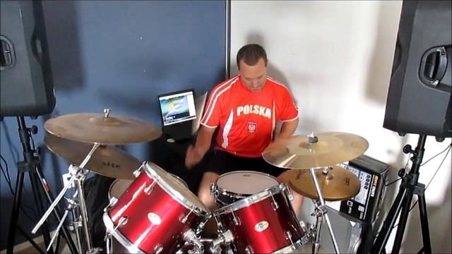 Drumming to "Polka Joy" by Polka Country Musicians смотреть онлайн