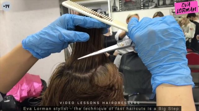 How To Cut Your Own Hair Into Cascade Haircut Step by Step | Layers Haircut Tutorial Eva Lorman смотреть онлайн