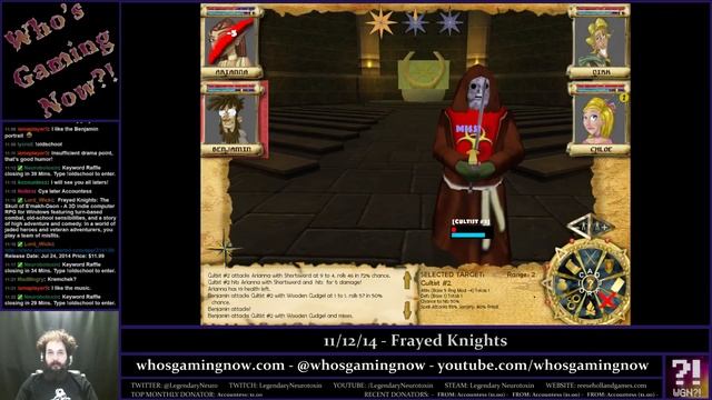 Frayed Knights: The Skull of S'makh-Daon (Early) 11/12/14 - WGN?! смотреть онлайн