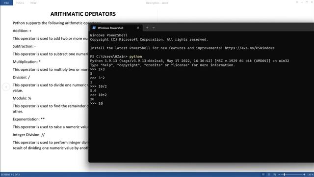 Arithmetic Operator in python| Python Videos for Beginners in Urdu #14 смотреть онлайн