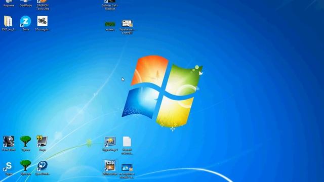 Как на Windows 7 увеличить ярлыки рабочего стола!!! смотреть онлайн
