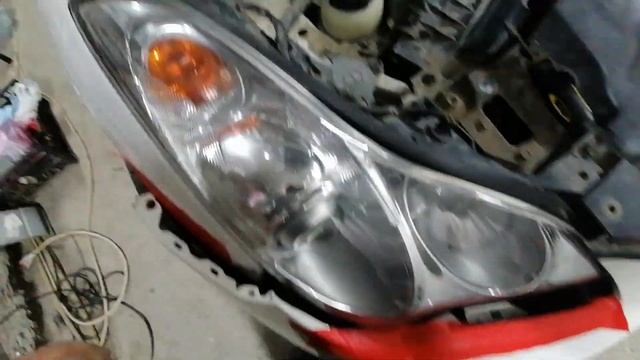 Infiniti EX 35 как снять фары