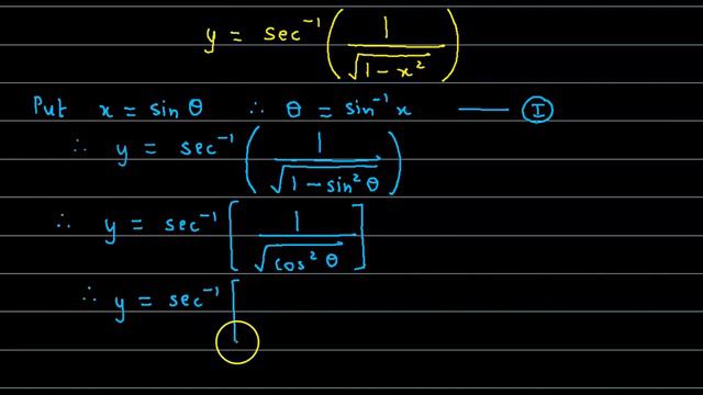 Derivatives - Derivative of arcsec(1/(sqrt(1 - x ^ 2))) смотреть онлайн
