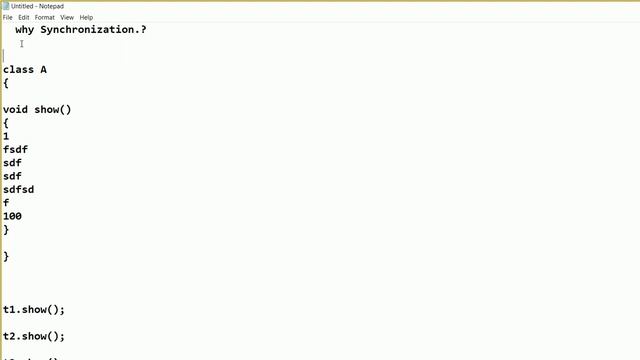 Multi Threading Part-19 | Synchronization In Thread | Run time | Thread In Java Hindi - 160 смотреть онлайн