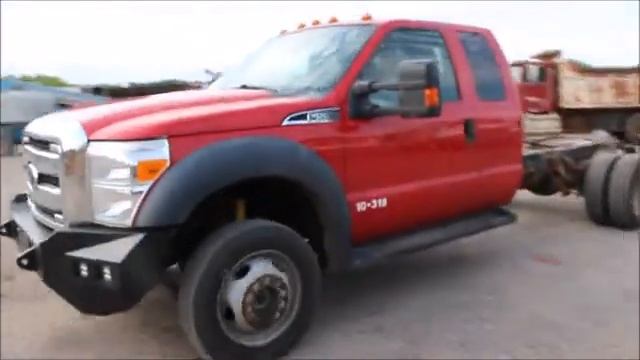 2011 Ford F550 Super Duty XLT SuperCab truck cab and chassis | no-reserve auction July 19, 2017 смотреть онлайн