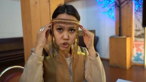 Галина Веретнова провела мастер класс по изготовлению эвенкийских оберегов