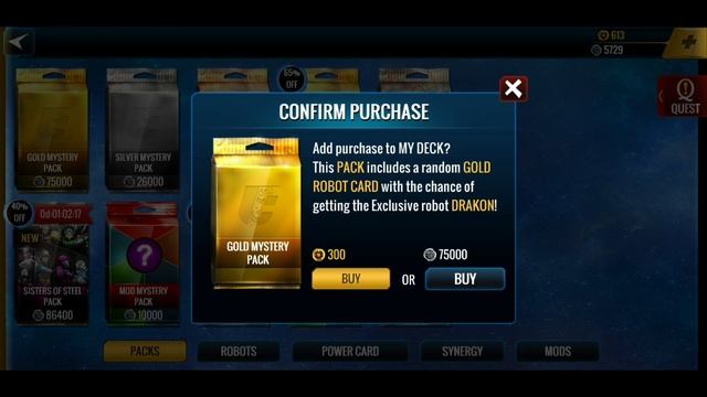 Ultimate Robot Fight | Gameplay | S3 |Gold Package Unwrapping! EP19!