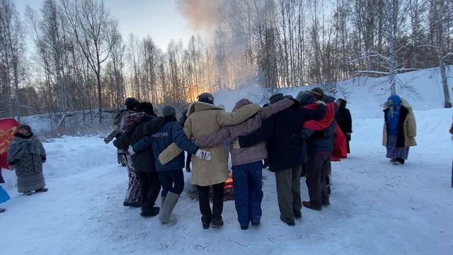 Славянский Боевой пляс -34* Новосибирск☀️? смотреть онлайн