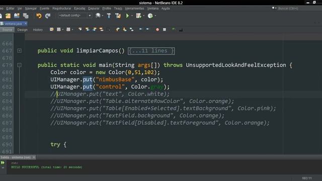 Cambiar el apariencia/color/tema de los componentes JAVA | Change Color/Theme Java смотреть онлайн