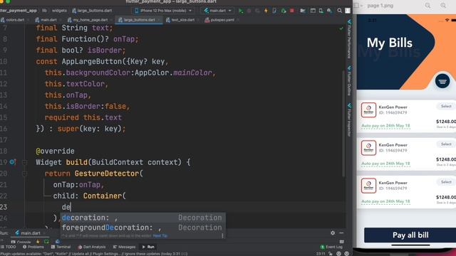 Flutter Payment App | App Development Tutorial for Beginners for iOS and Android from Scratch смотреть онлайн