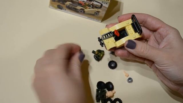 Собираем из конструктора военную машину смотреть онлайн