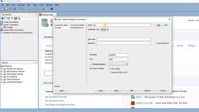 Database fundamentals-3- connecting mysql in sql developer смотреть онлайн
