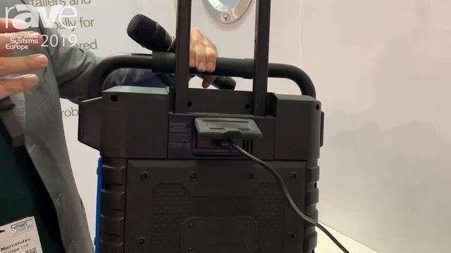 ISE 2019: Denon Professional Demos Commander Sport Waterproof Battery-Powered, Portable Sound Syste смотреть онлайн