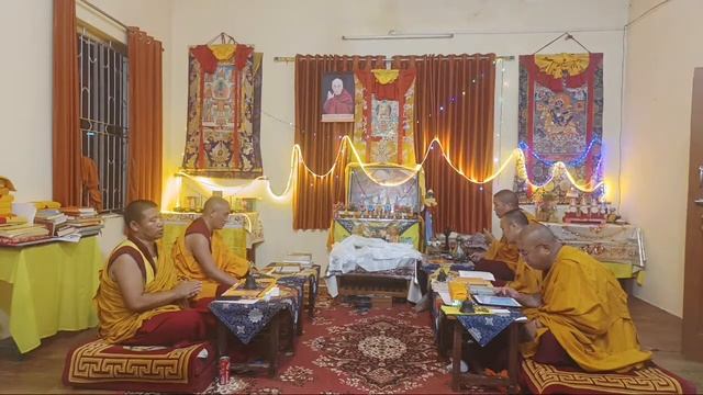 Ритуал Будды Медицины, Сутра Долгой жизни, Дхарани Божеств Долголетия, Сержем, Янгуг. 5.10.2022 смотреть онлайн