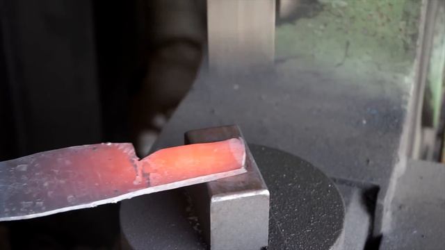 Making a damascus steel gyuto chef knife with food release смотреть онлайн