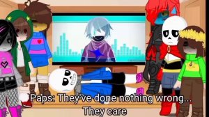 Undertale Reacts to Bad Sanses (Dust, Killer, Horror)