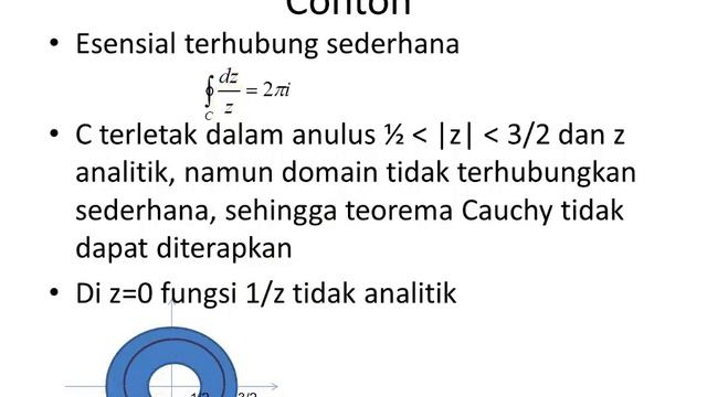 65 Contoh 3 Teorema Integral Cauchy смотреть онлайн