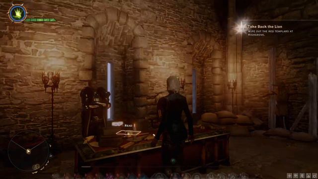 Dragon Age: Inquisition Mage Inquisitor and Cullen Rutherford Romance смотреть онлайн