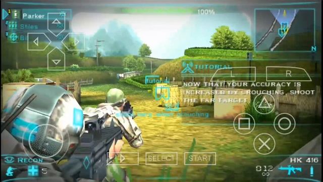 Tom Clancy Ghost Recon Predator || Tutorial Gameplay || PSP смотреть онлайн