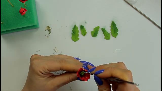 DIY ❤БРОШЬ С МАКАМИ❤ПОЛИМЕРНАЯ ГЛИНА❤BROOCH WITH POPPIES ❤ POLYMER CLAY смотреть онлайн