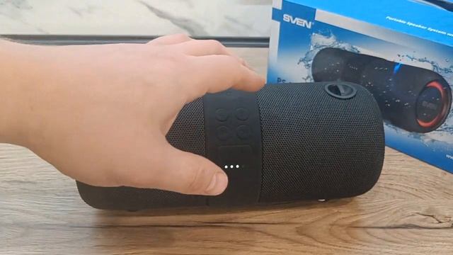 Обзор портативной колонки SVEN PS-340. 24 Вт с 70 мм динамиками во влагозащищенном корпусе смотреть онлайн