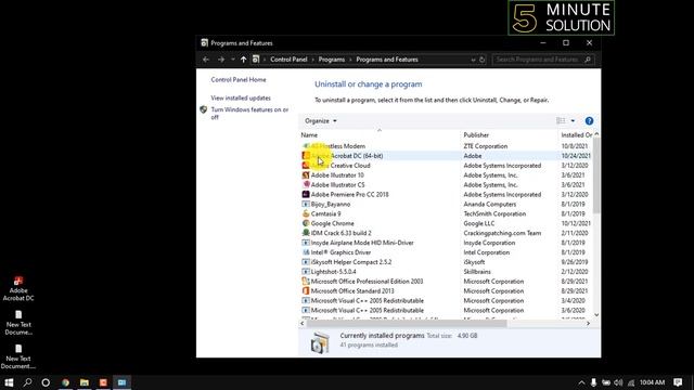 How to uninstall adobe acrobat 2023 | Remove adobe Acrobat смотреть онлайн