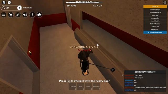 обзор игры SCP: ролевая игра в роблокс смотреть онлайн