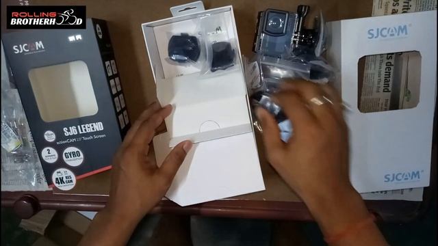 SJCAM SJ6 LEGEND UNBOXING & ACCESSORIES | SJCAM SJ6000 | SJ6 LEGEND | ROLLING BROTHERHOOD
