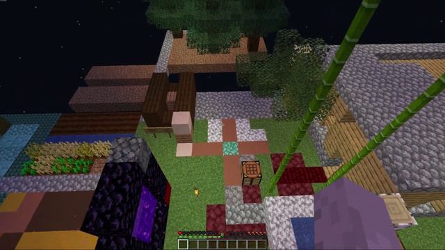 ПЧЕЛА НА ОДНОМ БЛОКЕ В ВОЗДУХЕ МАЙНКРАФТ! смотреть онлайн