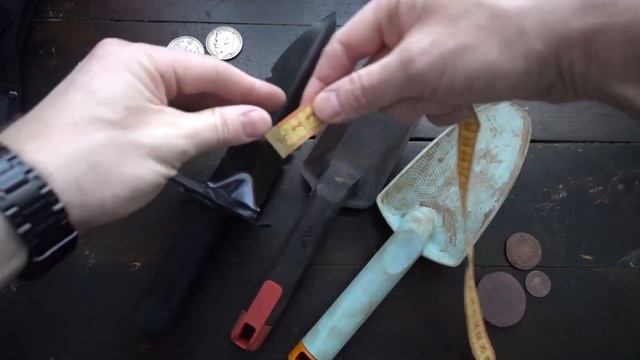 Нож кладоискателя\совок кладоискателя - ОБЗОР, плюс сравнение с совками Fiskars и Minelab смотреть онлайн