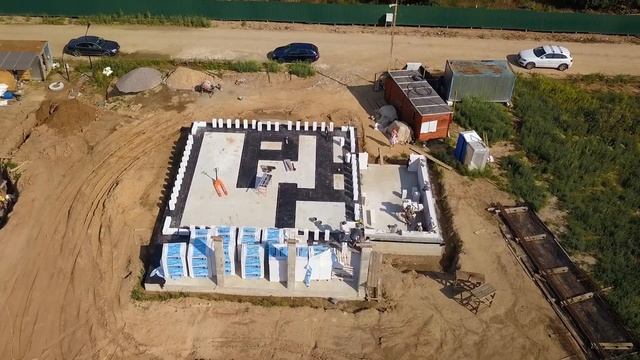 Готовый ДОМ из ГАЗОБЕТОНА | пос. Спас-Каменка | ЗАЛИВКА межэтажных перекрытий | БОНОЛИТ | Олег SE смотреть онлайн