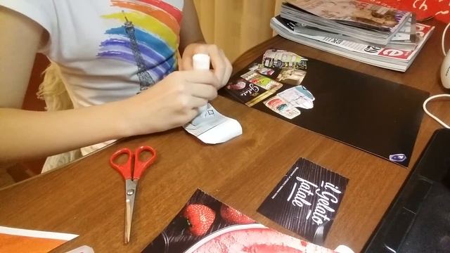 Коллаж из журналов. смотреть онлайн